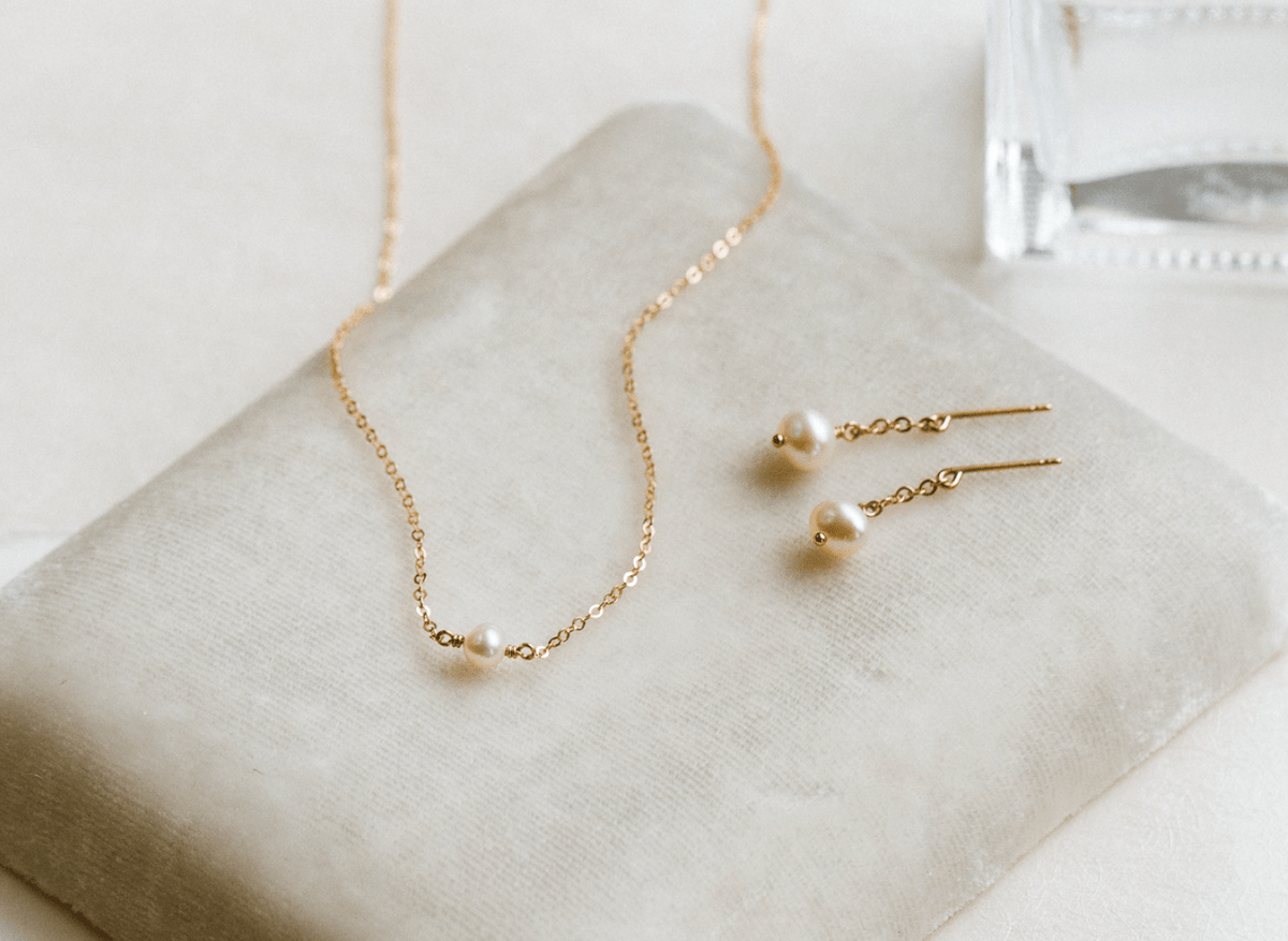 Bridesmaid Necklace and Earring Sets | GLDN