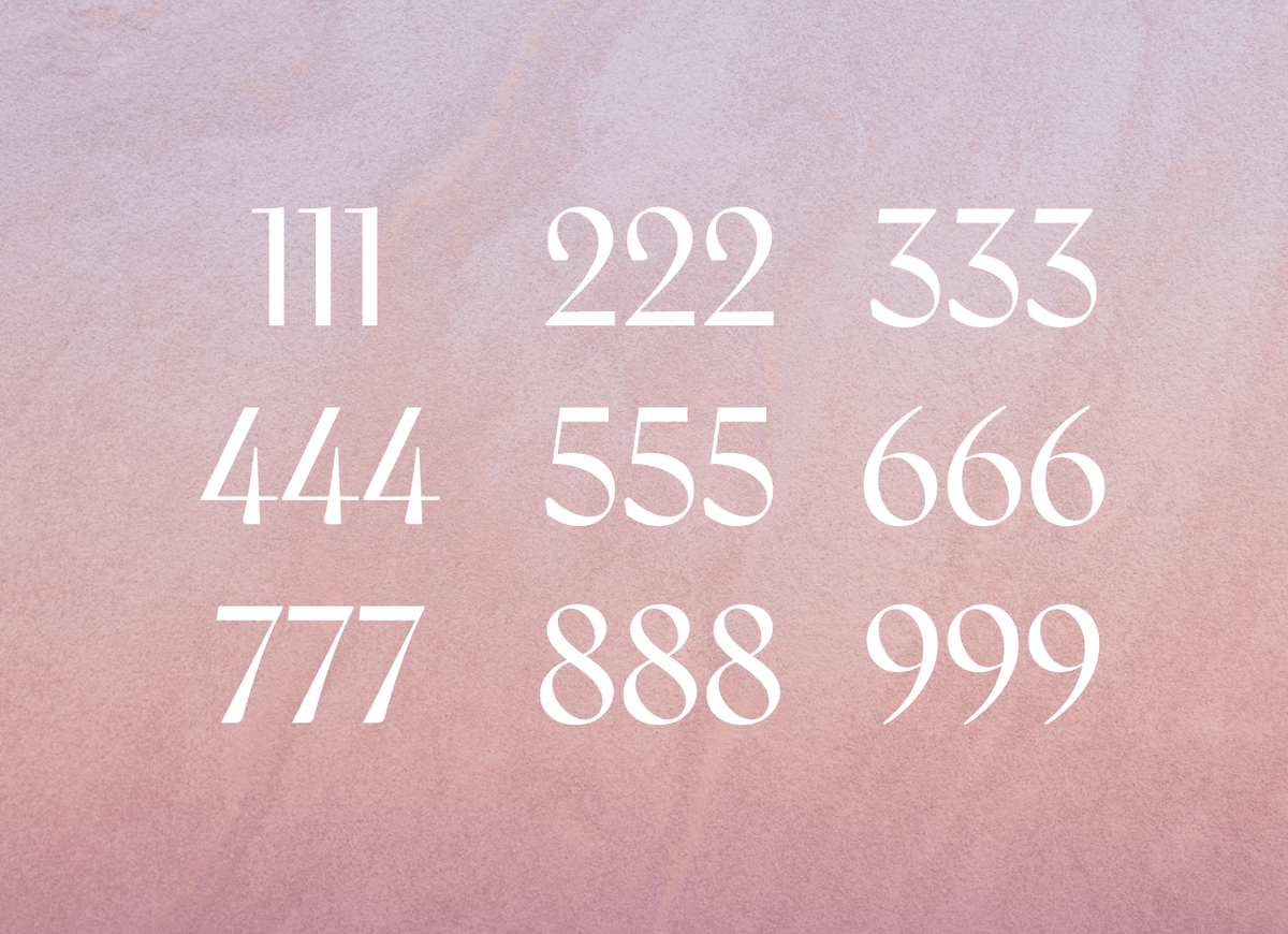 Angel Number Jewelry Edit | GLDN