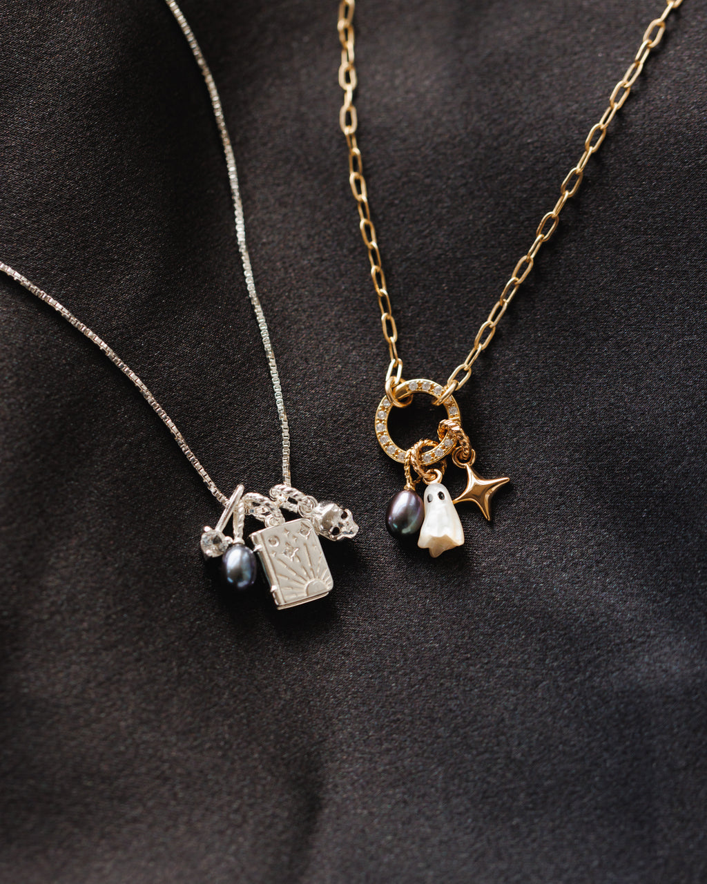 Pearly Ghost Charm