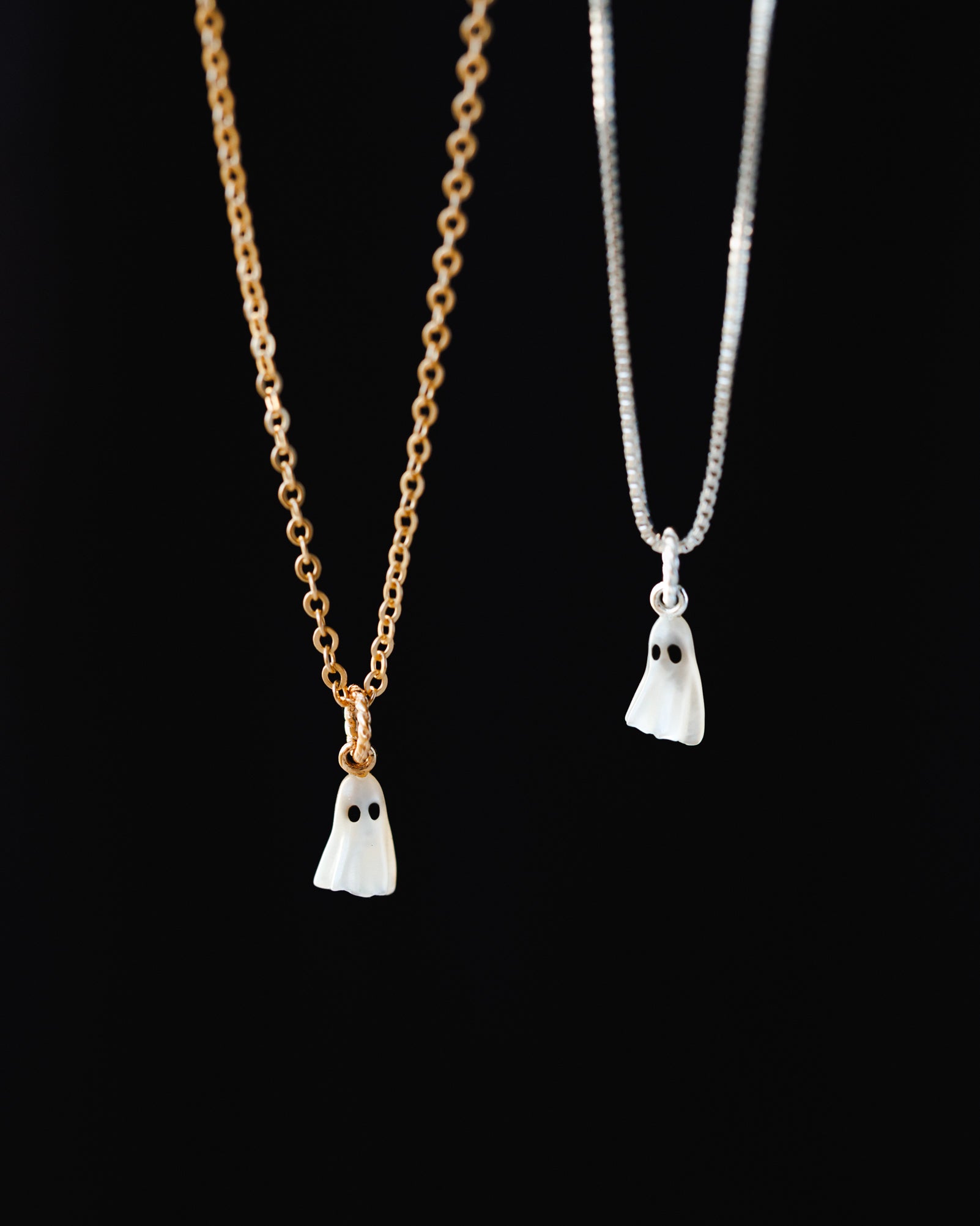 Pearly Ghost Charm