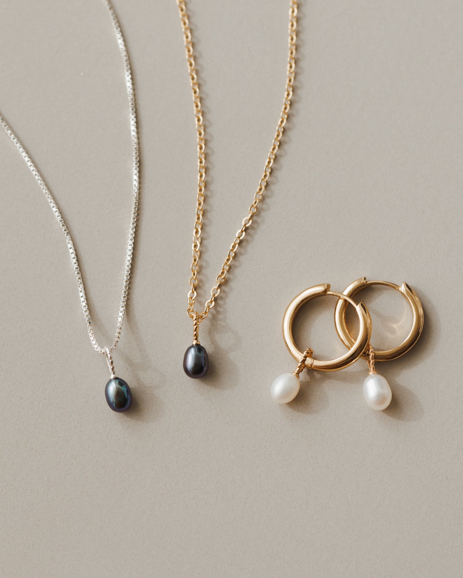 Baby Black Pearl Charm