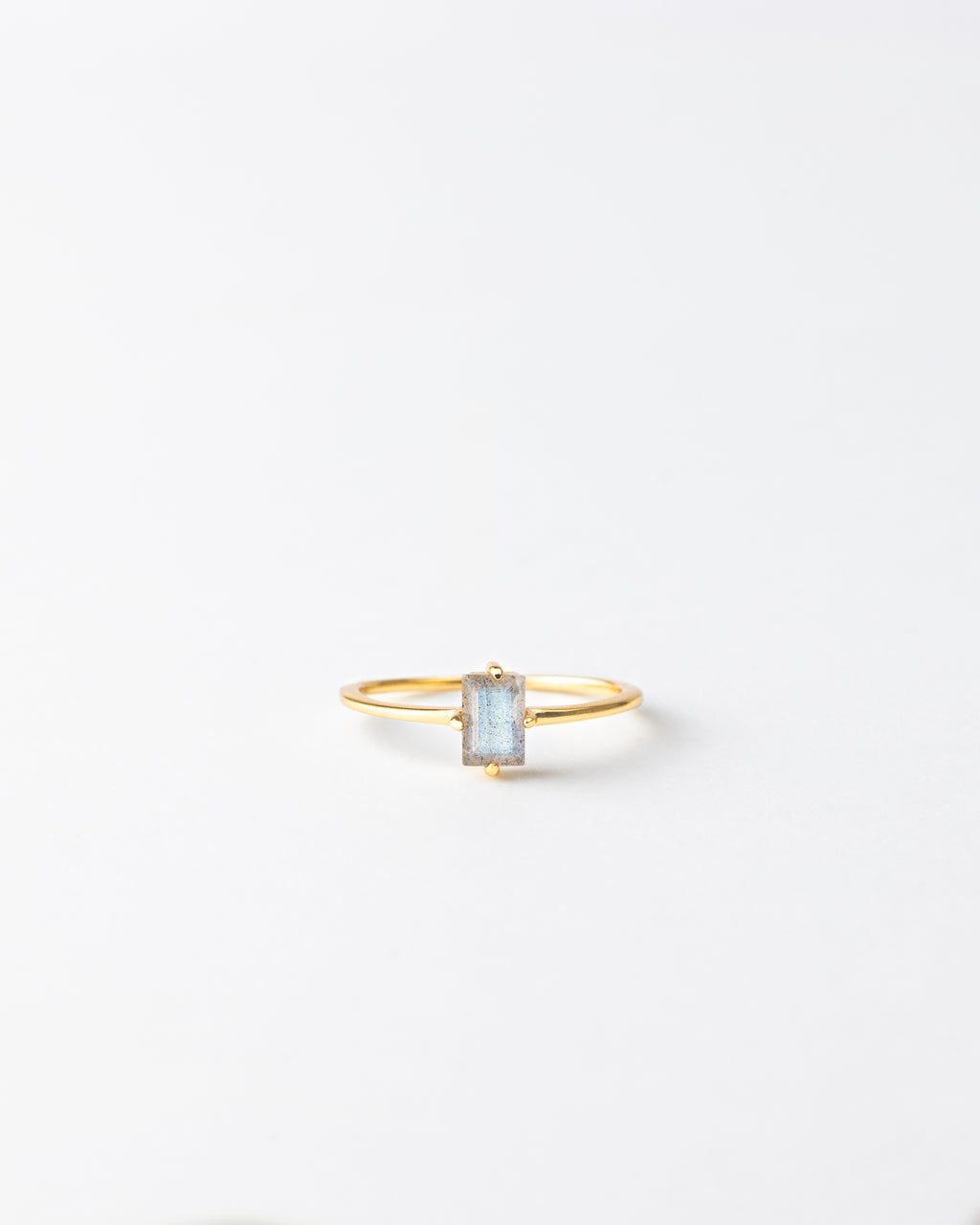Labradorite Grand Baguette Ring