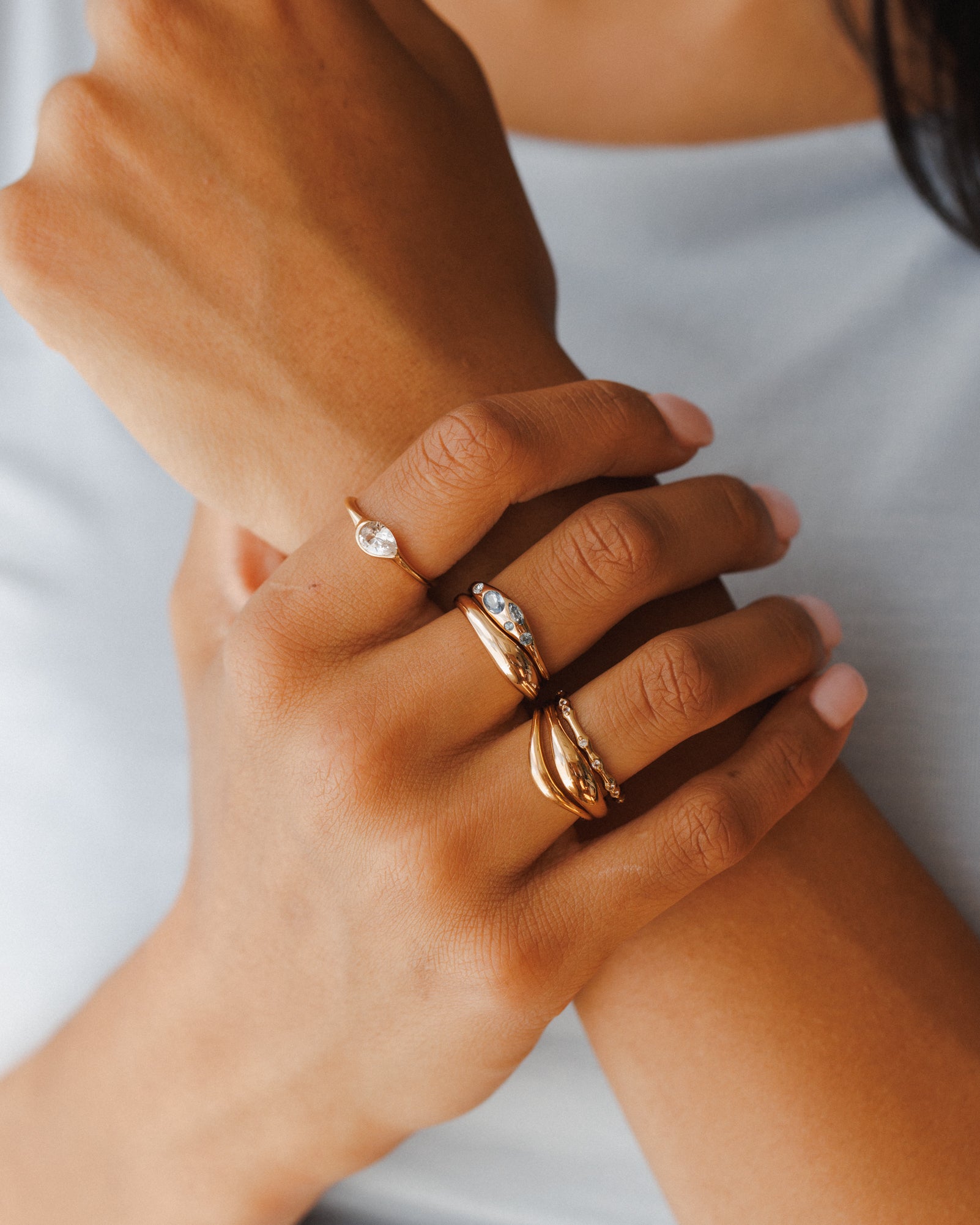 Azure Dome Ring