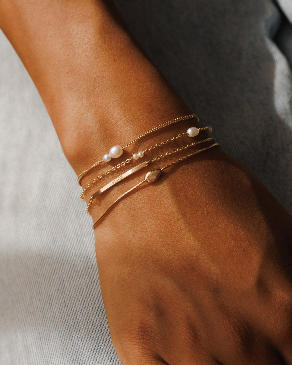 Worry Stone Bracelet