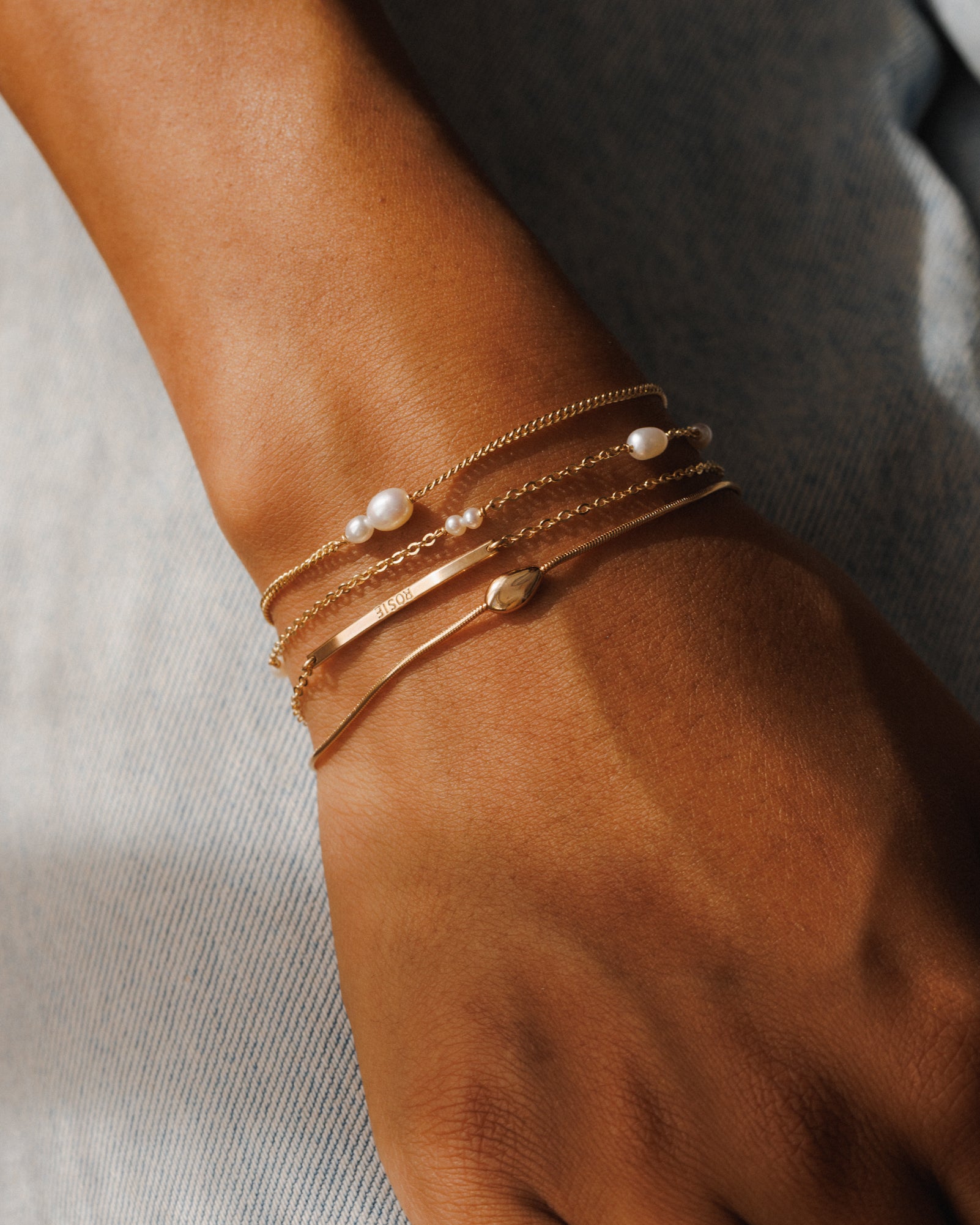 Worry Stone Bracelet