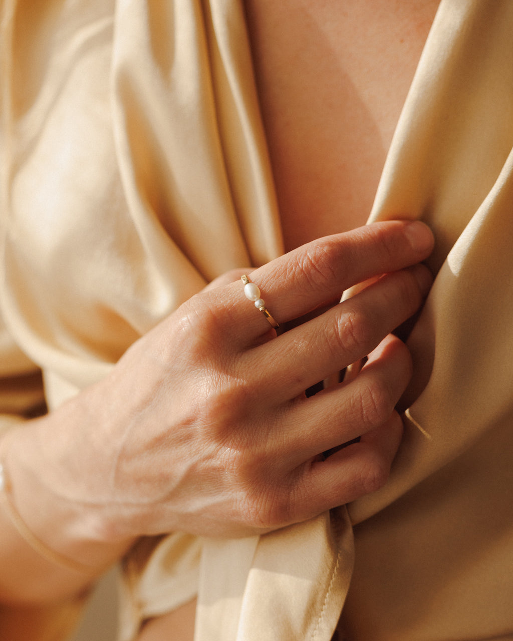 Pearl Bubble Ring