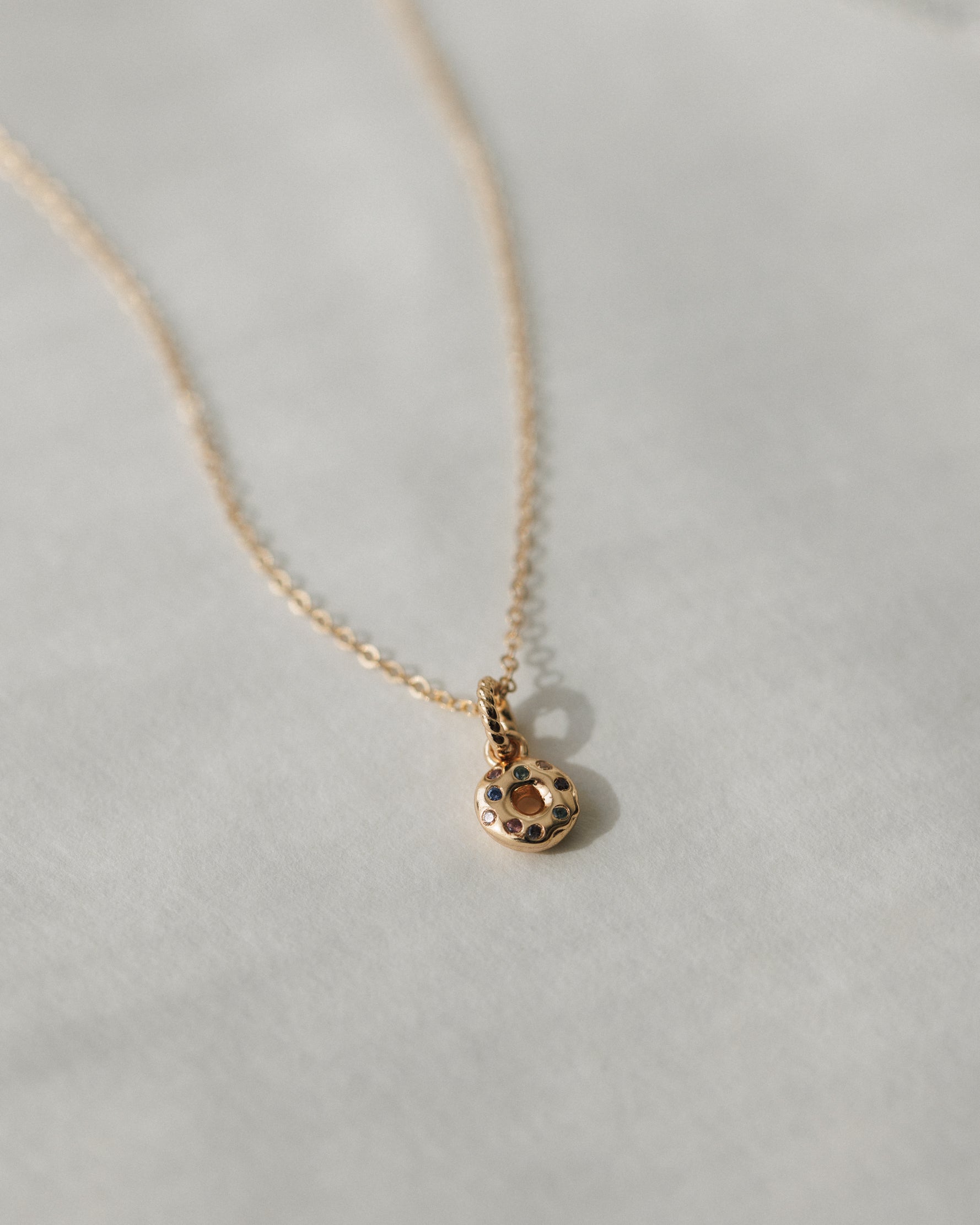 Sprinkled Donut Charm