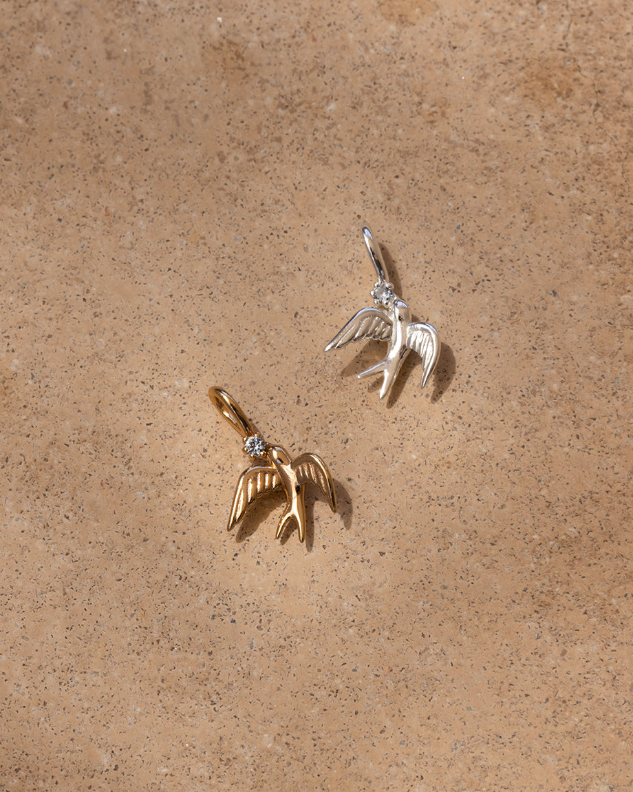 Swallow Charm