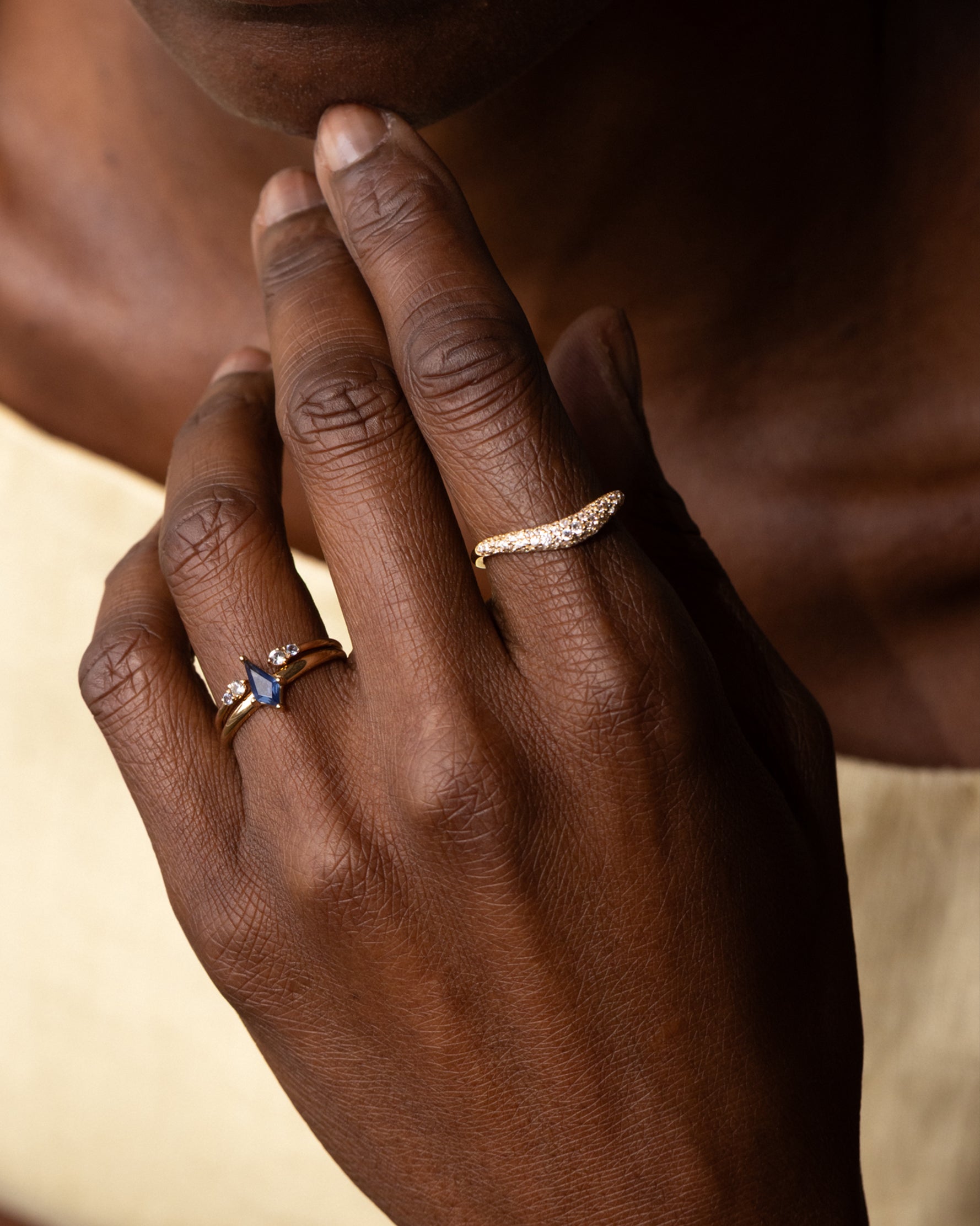 Pavé Flow Ring