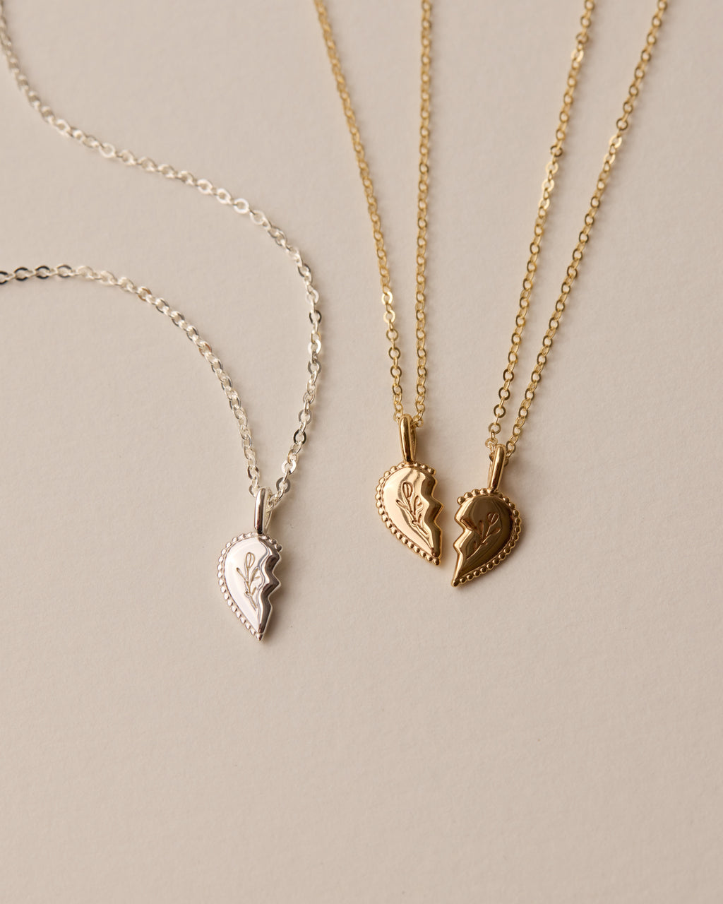 Shared Heart Necklace