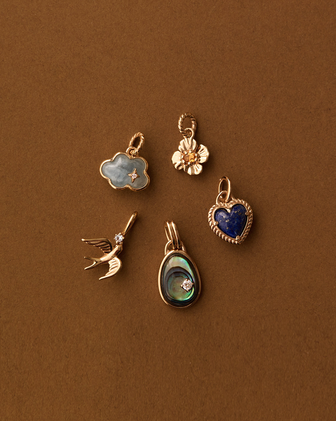 California Poppy Charm
