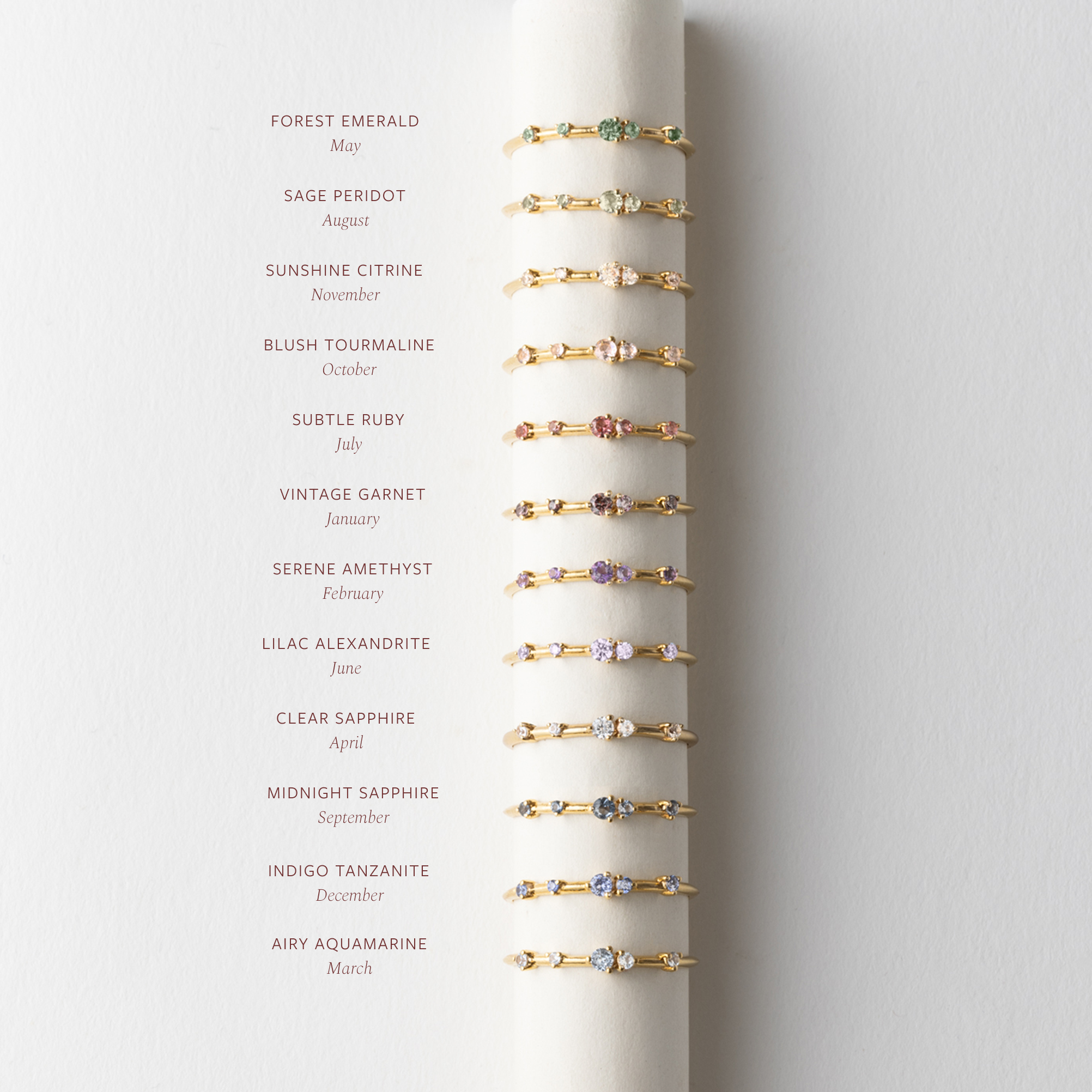Milestone Ring Set