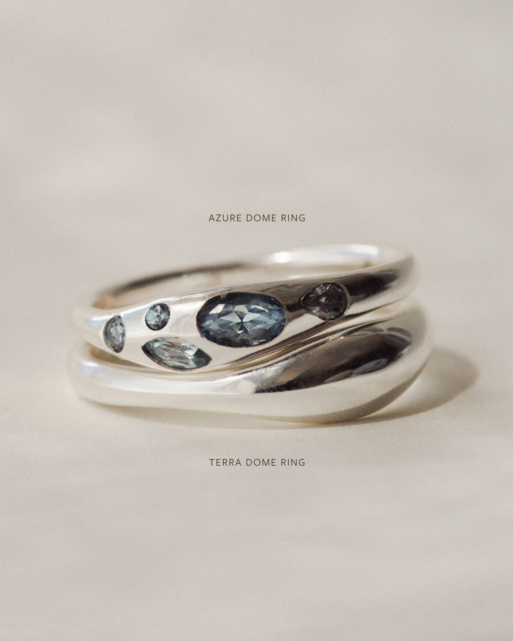 Azure Dome Ring