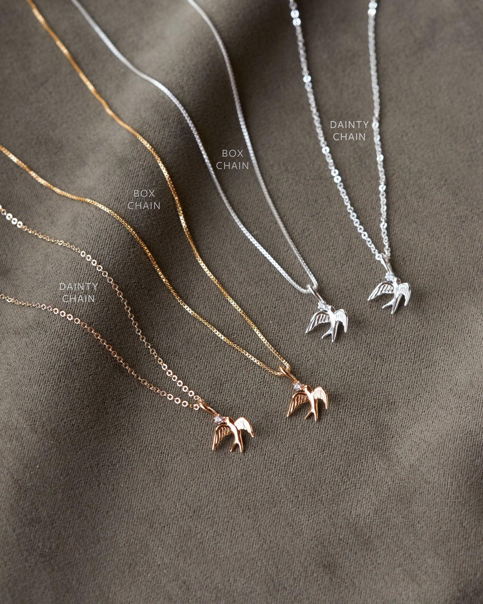 Swallow Charm