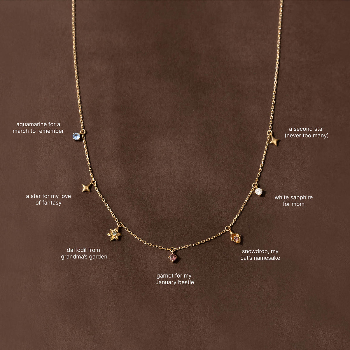 Almanac Custom Charm Necklace