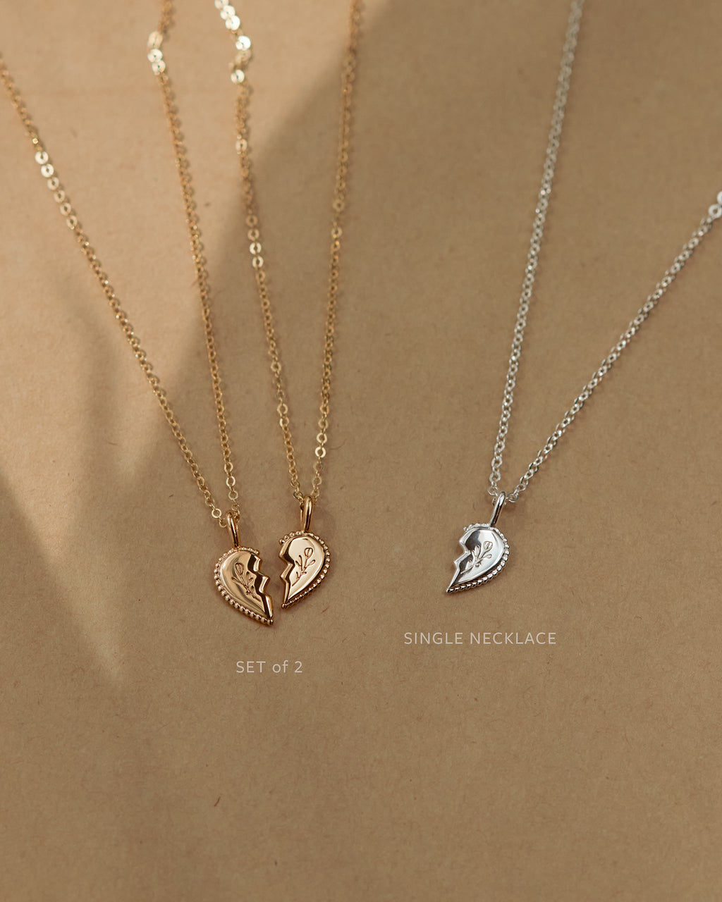 Shared Heart Necklace