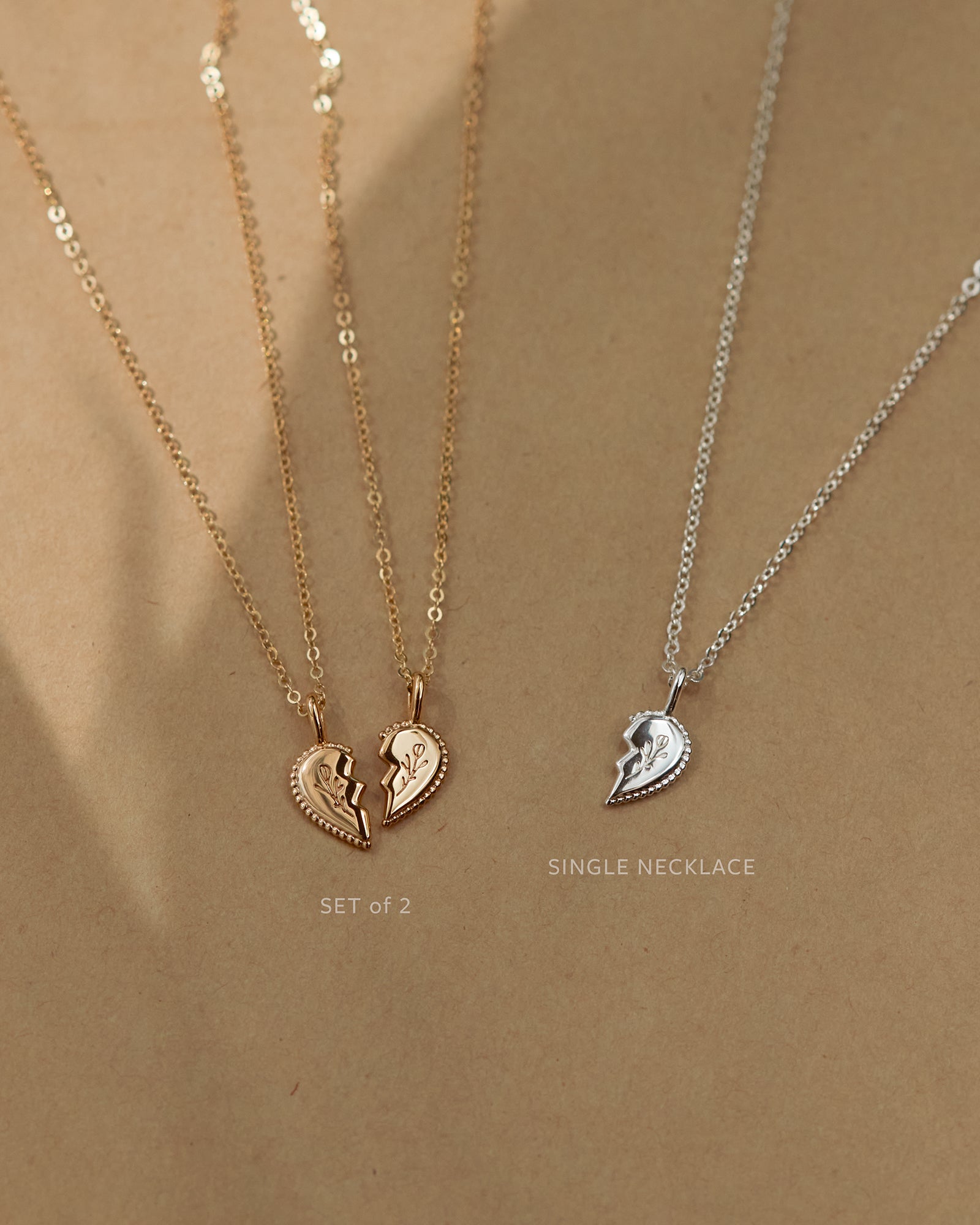 Shared Heart Necklace