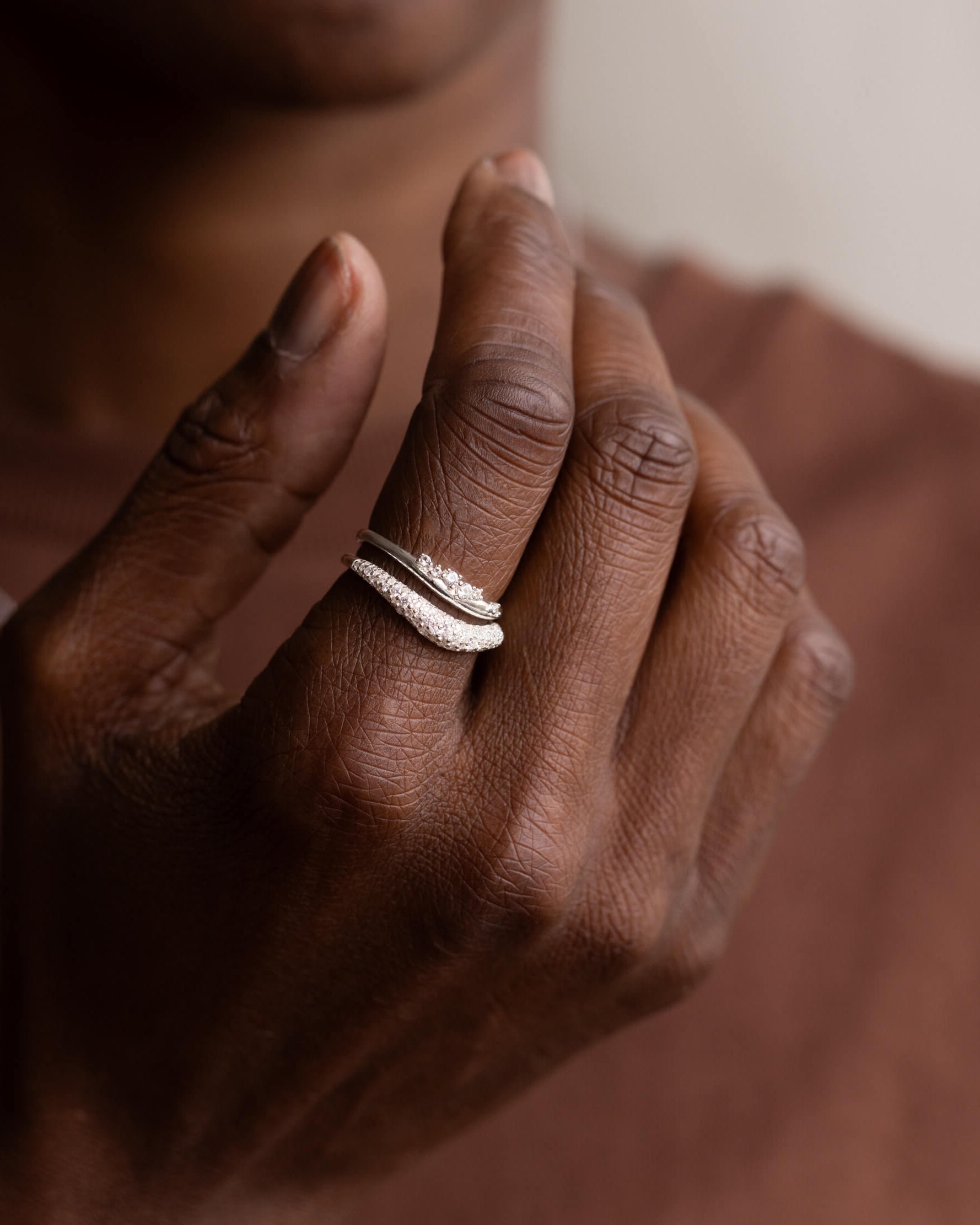 Pavé Flow Ring