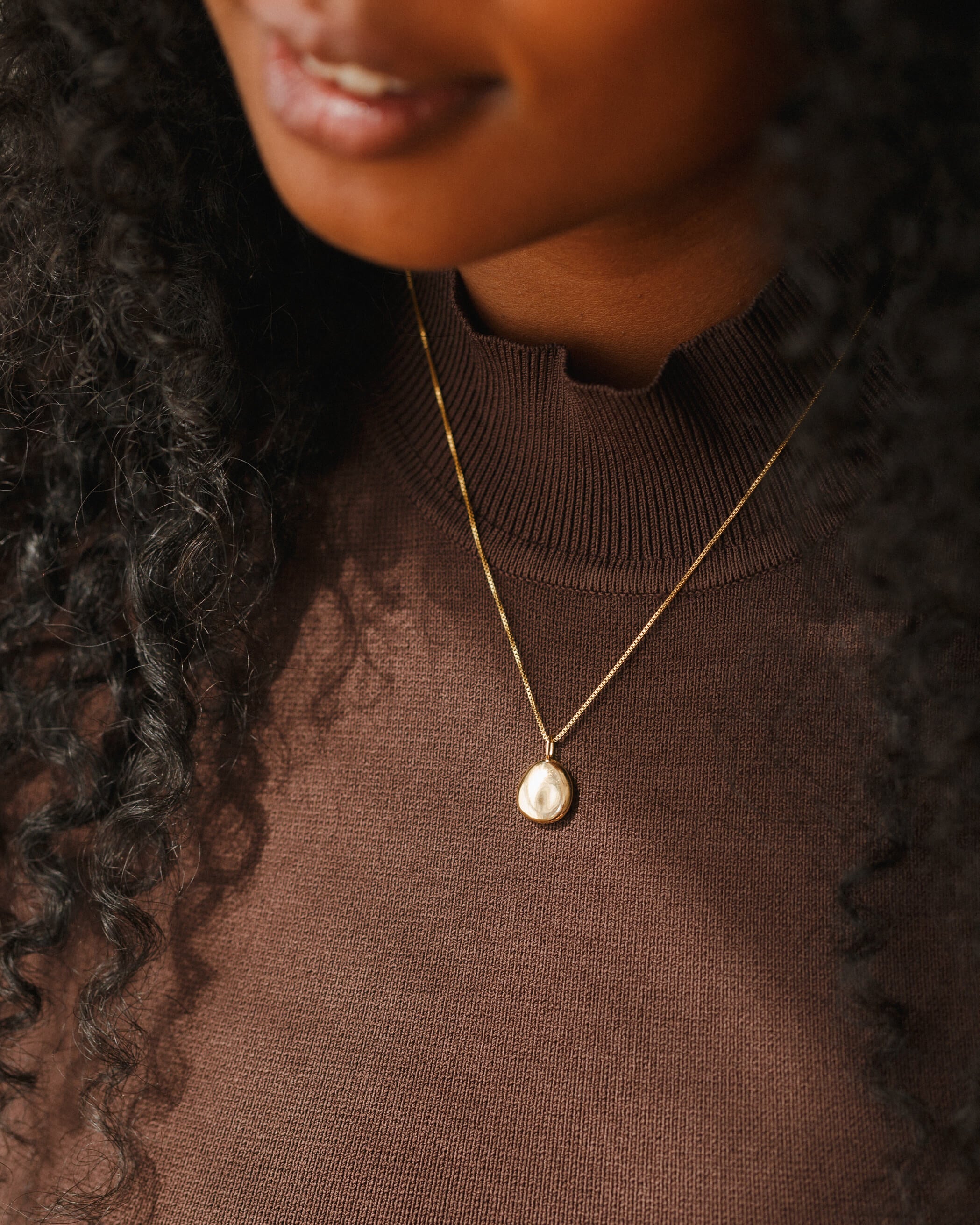 Worry Stone Necklace