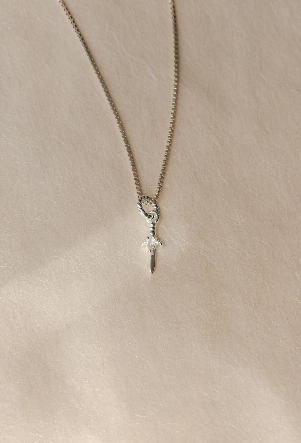Moonstone Dagger Charm