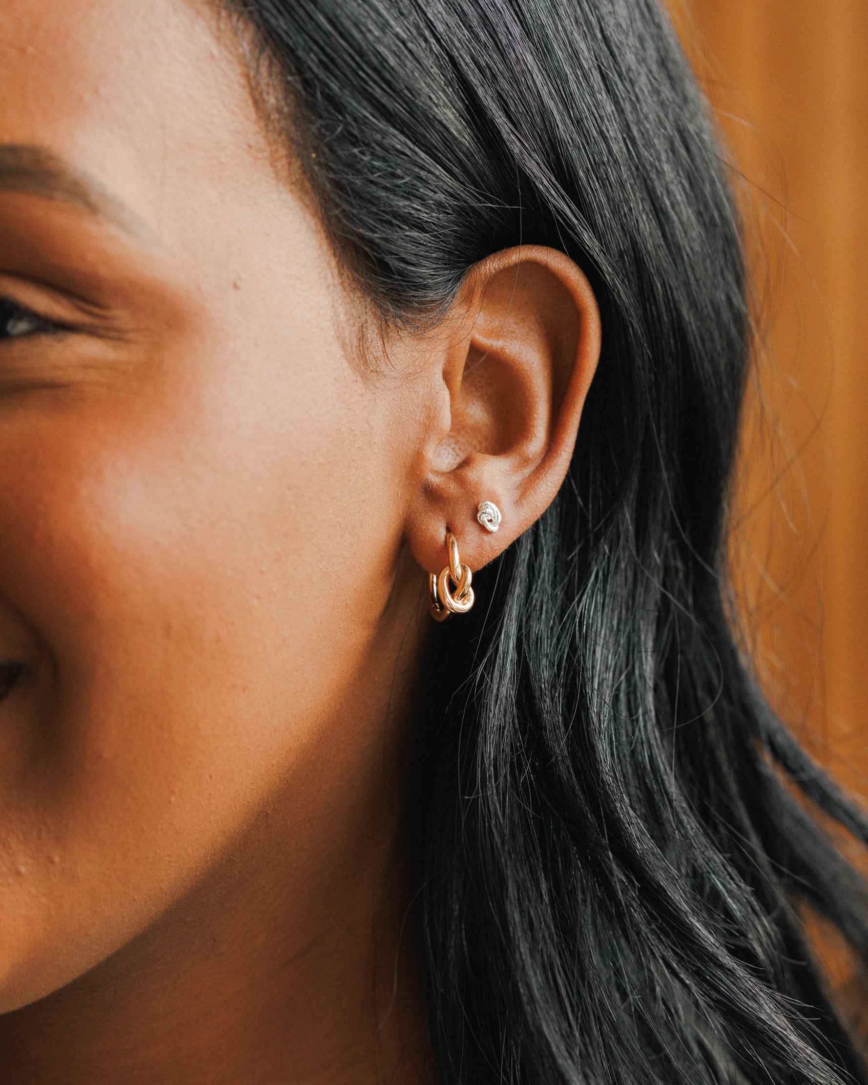 Eternal Knot Hoops