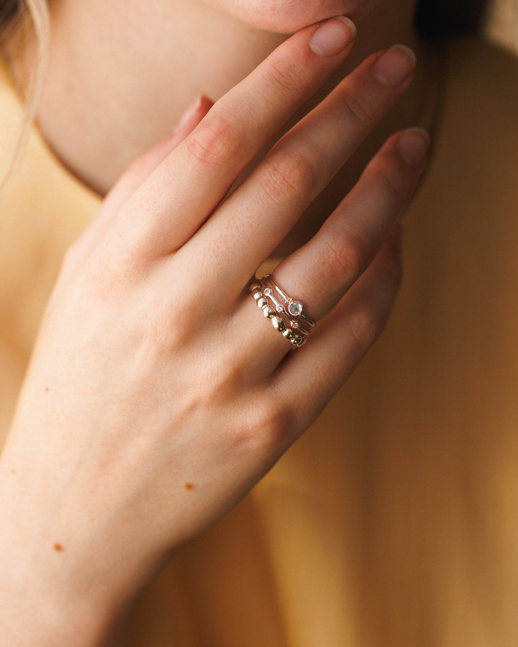 Skipping Stone Ring