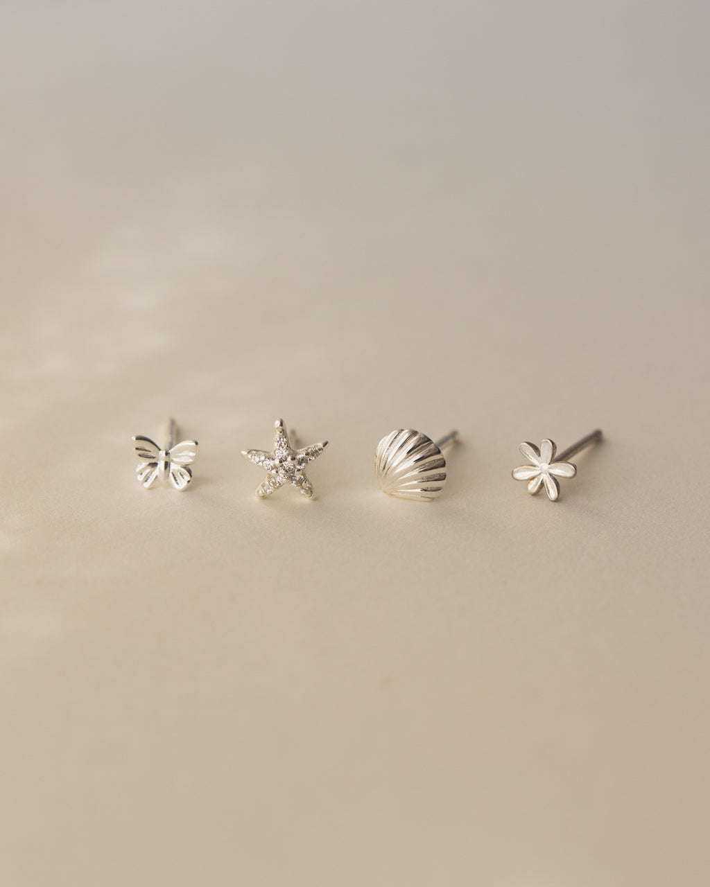 Pavé Sea Star Studs
