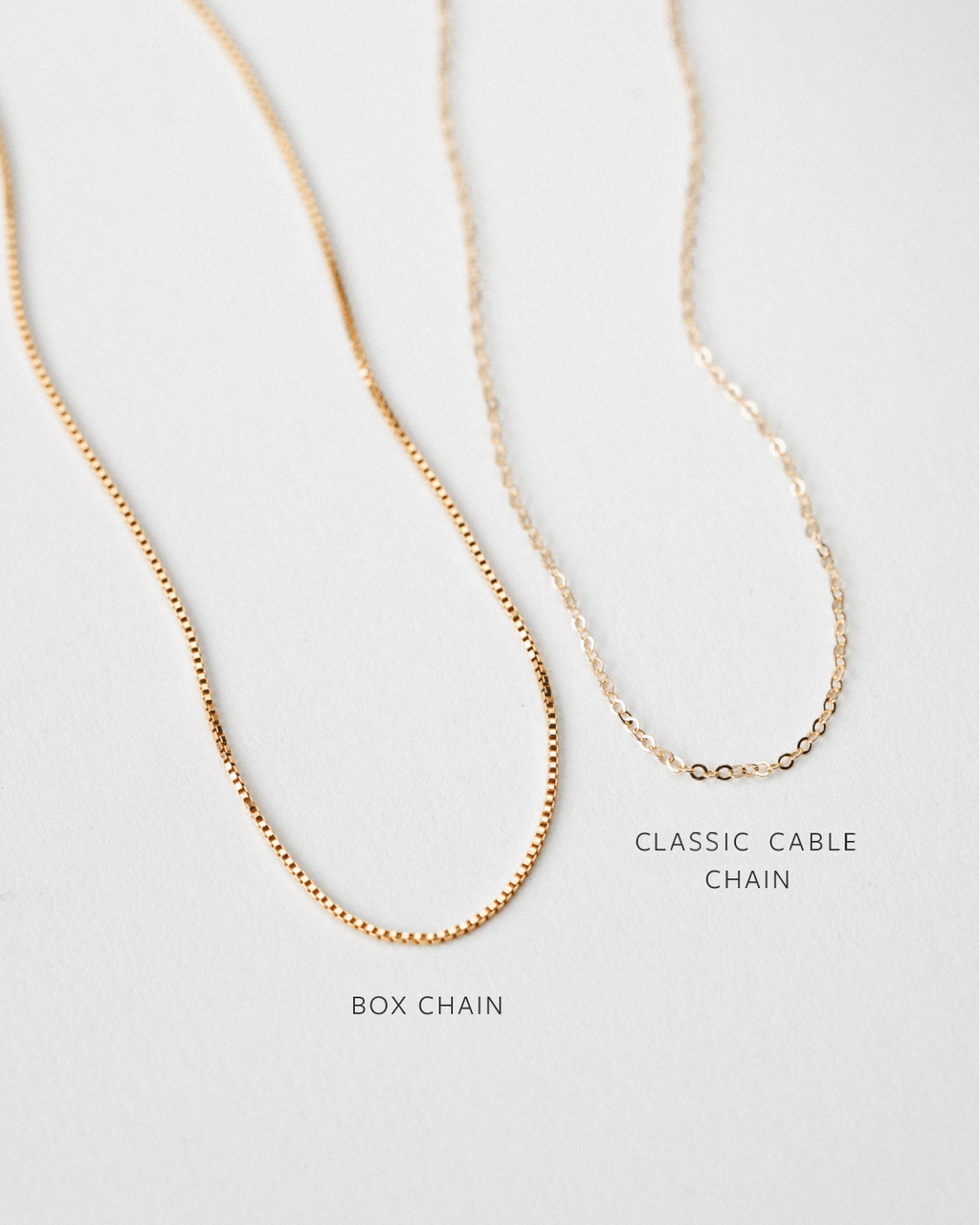 Solid Gold Aura Birthstone Bead Necklace