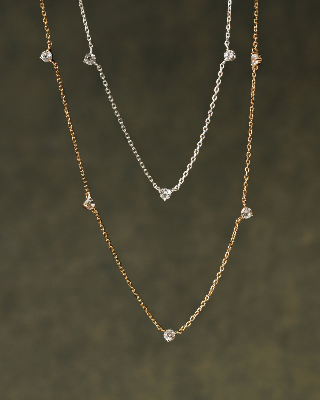 Starlet Station Necklace
