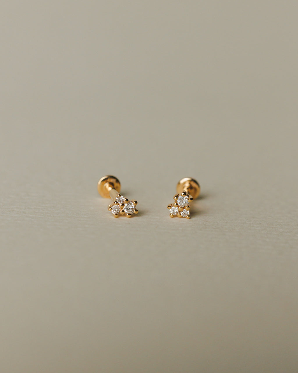 Star Cluster Diamond Flatback Studs
