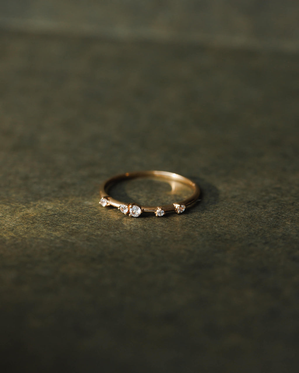 Starscape White Sapphire Ring