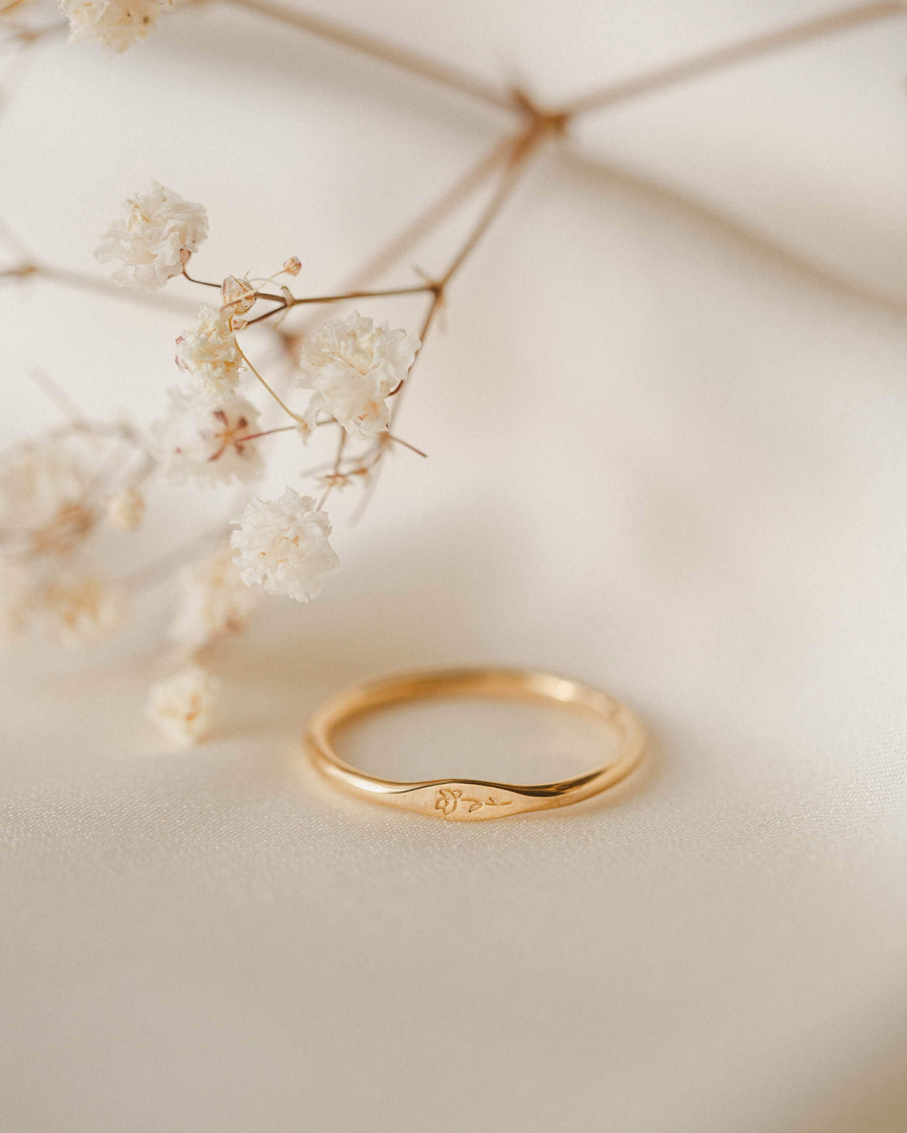 Floral Micro Signet