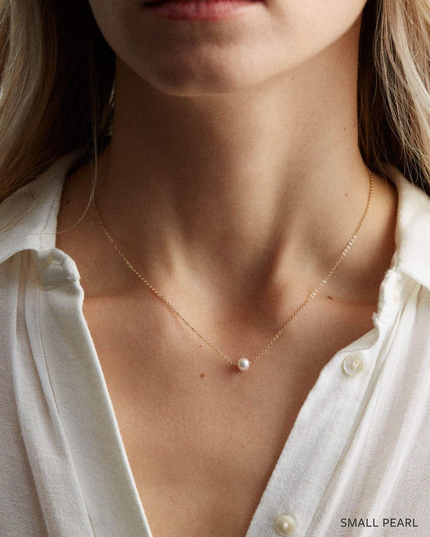 Pleine Lune Necklace - 14k Solid Gold